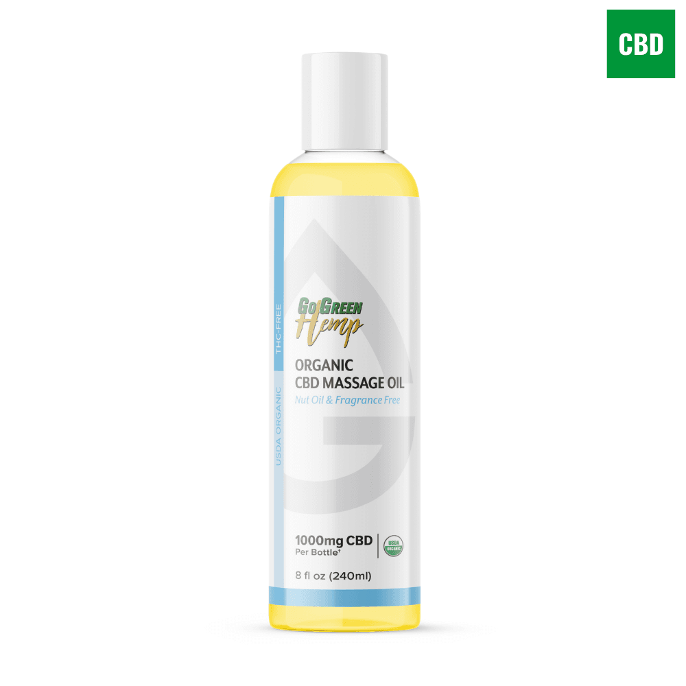 CBD Massage Oil USDA Organic
