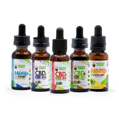 CBG Hemp Oil Bundle - Gotta Taste Em All