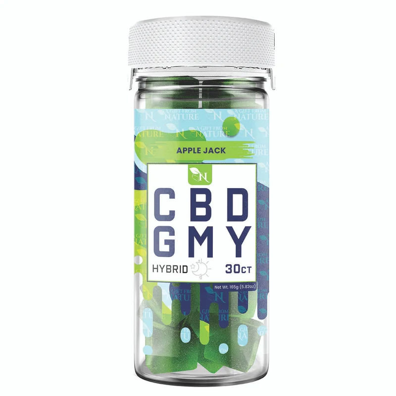 Apple Jack CBD Gummies 1500mg | Hybrid Blend