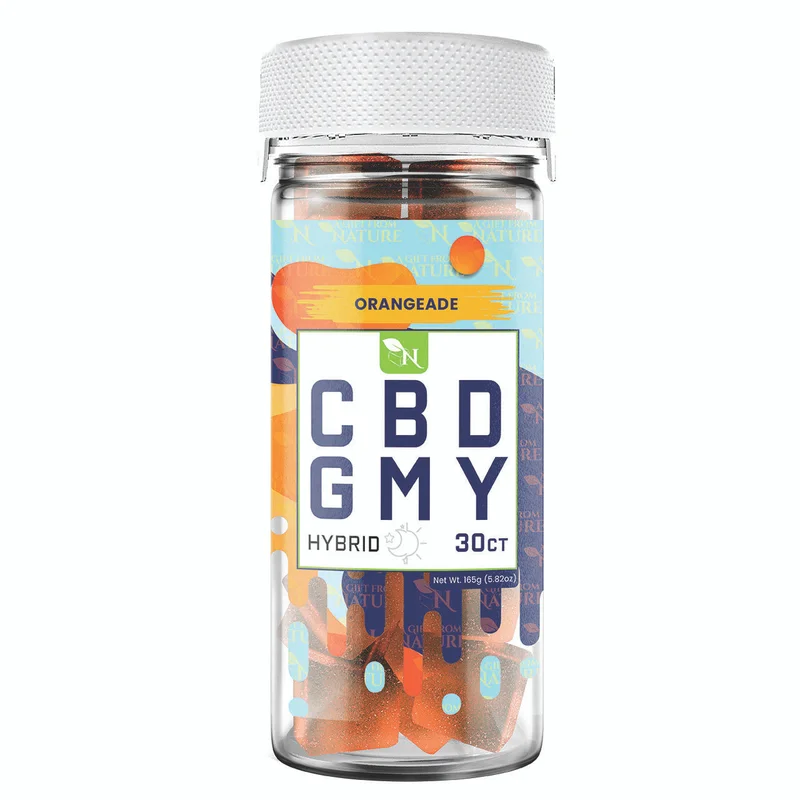 Orangeade CBD Gummies 1500mg | Hybrid Flavor & Strength