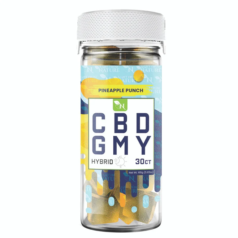 Pineapple Punch CBD Gummies 1500mg | Hybrid Terpene