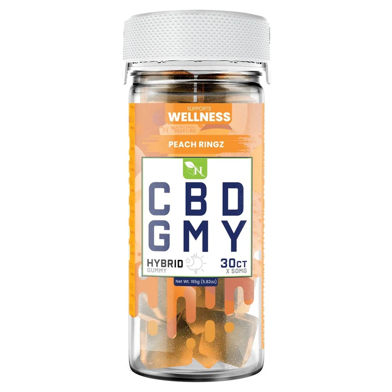 CBD Balance Gummies – 1500mg Peach Ringz | 30ct