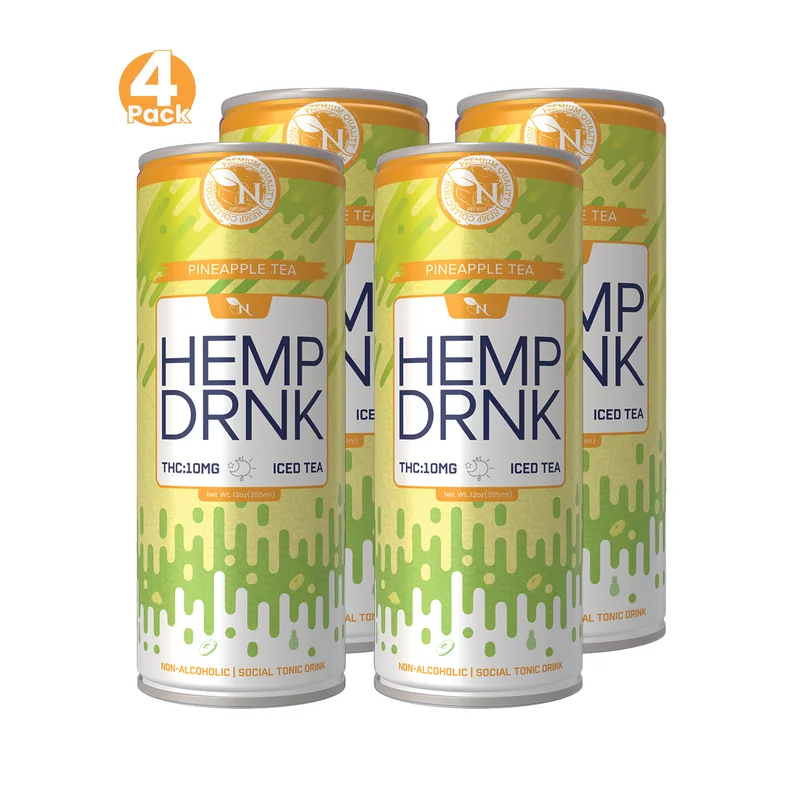 Pineapple Tea THC Drink | Delta 9 Drink 10mg