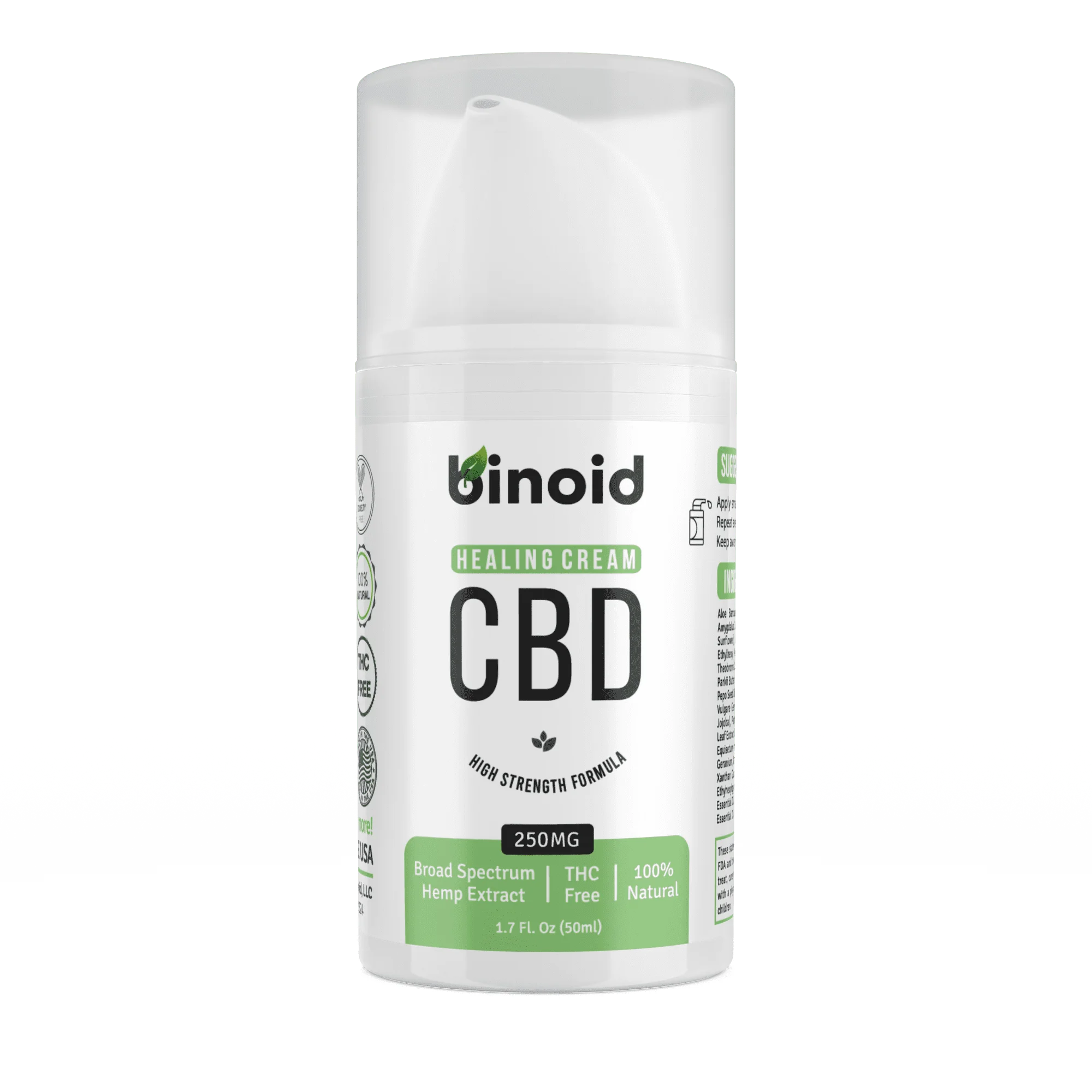 Binoid CBD Healing Cream - High Strength