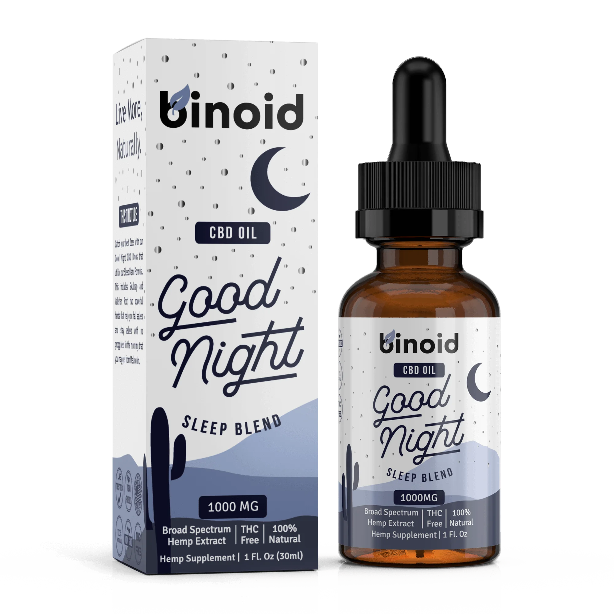 Binoid Good Night CBD Oil Drops