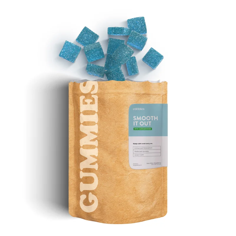 Smooth It Out Gummies - CBD, CBG, Ashwagandha Blend