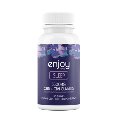 CBD Gummies For Sleep - Full Spectrum CBD + CBN + Lavender + Passionflower