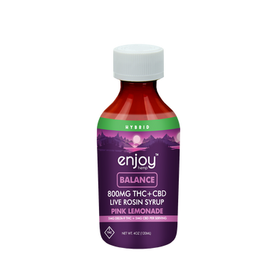 800mg Balance THC+CBD Syrup | Hybrid