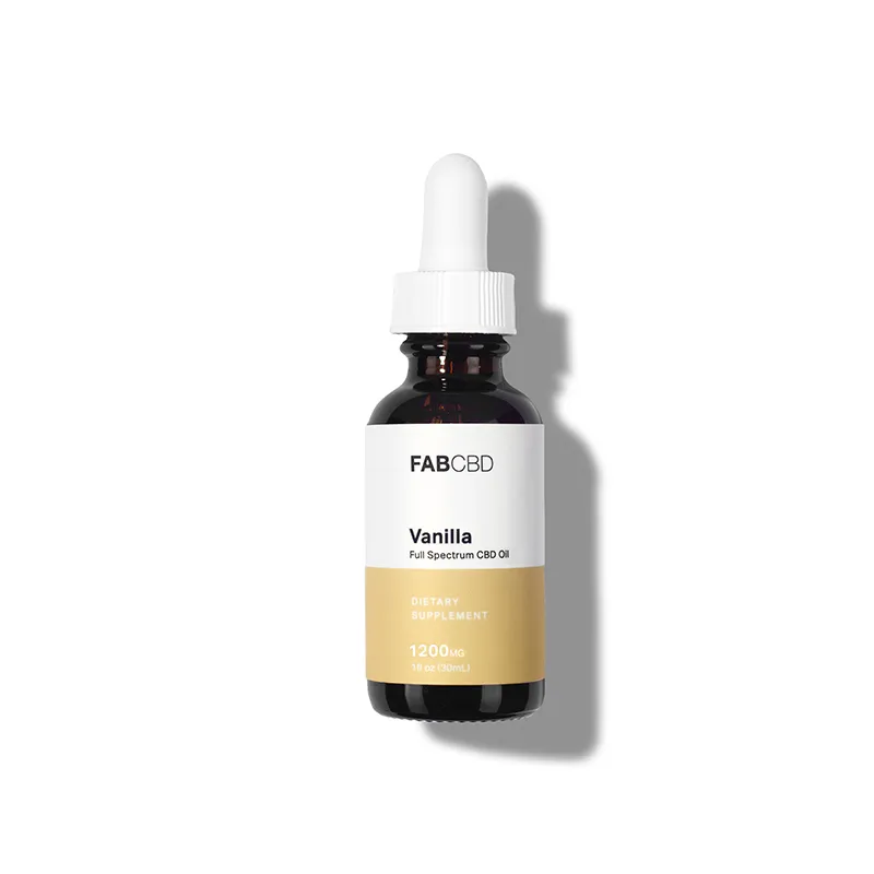 CBD Oil Vanilla 1200mg