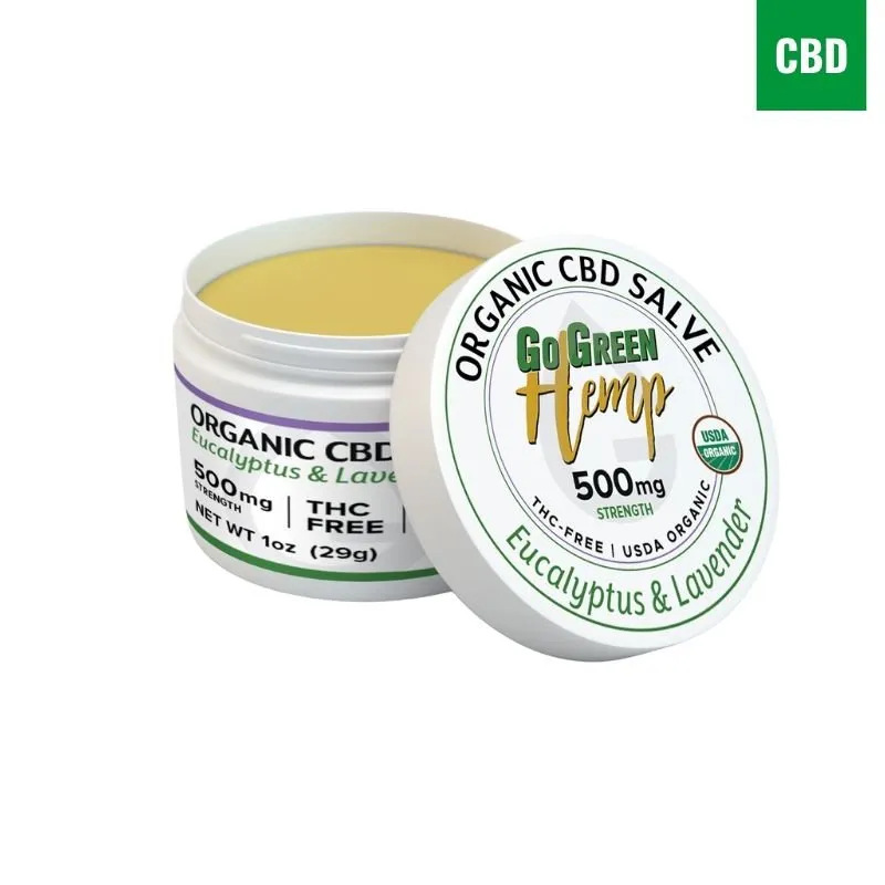 CBD Balm Salve 500mg - 4000mg