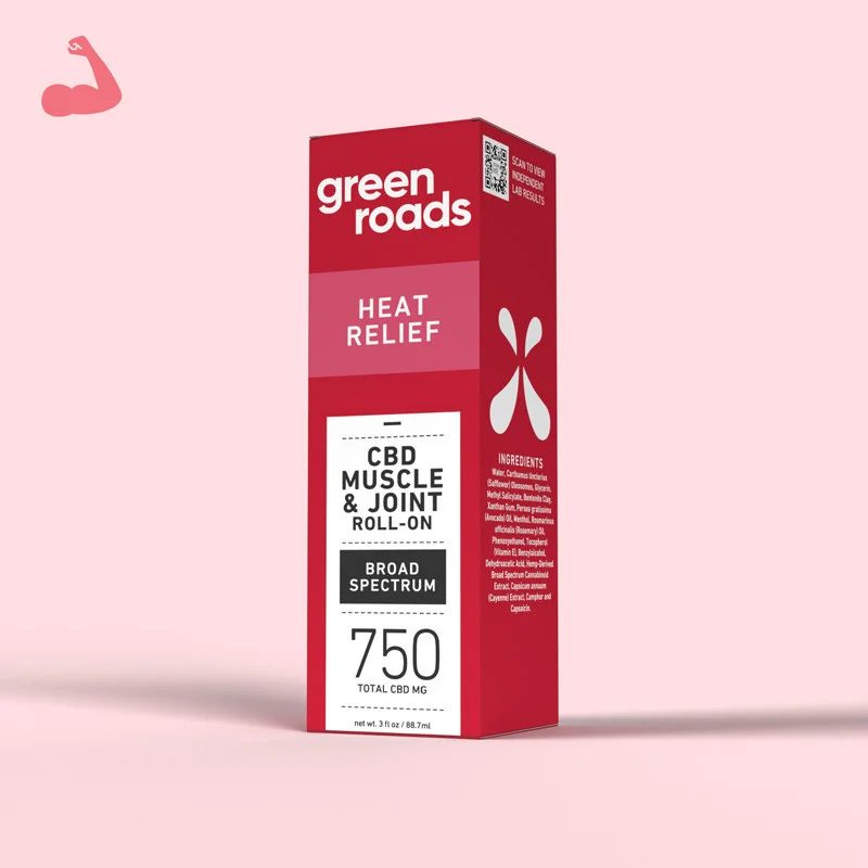 Heat Relief CBD Roll-On - 750mg (3oz)