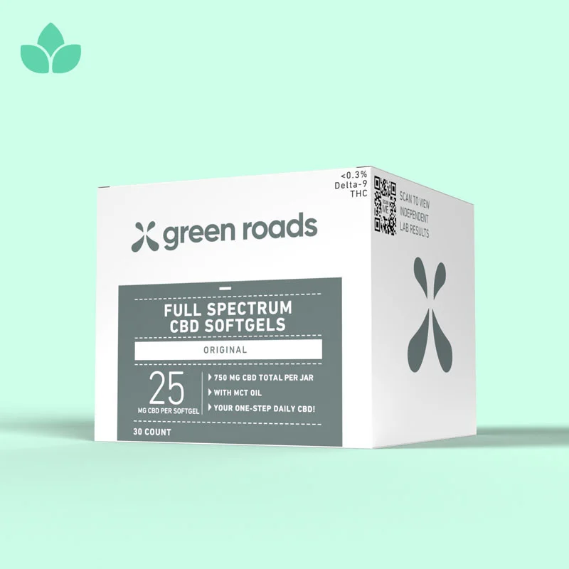 Full Spectrum CBD Softgels - (30ct) 750mg