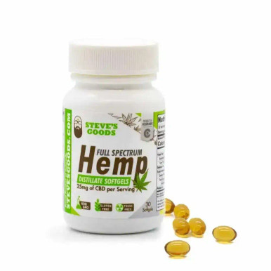 CBD Softgels Capsules - 30 Count